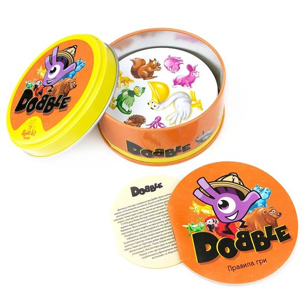 Доббль: Тваринний світ (Dobble Animals) (укр.) DBA-IG00U фото