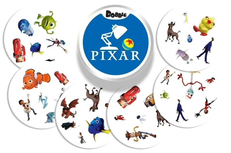 Доббль: Pixar (Dobble, Spot It! Pixar) DBP-IG00U фото