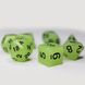 Набор кубиков белый - Glow in the dark 7 Dice Set - White DIC-G7WHT фото 2