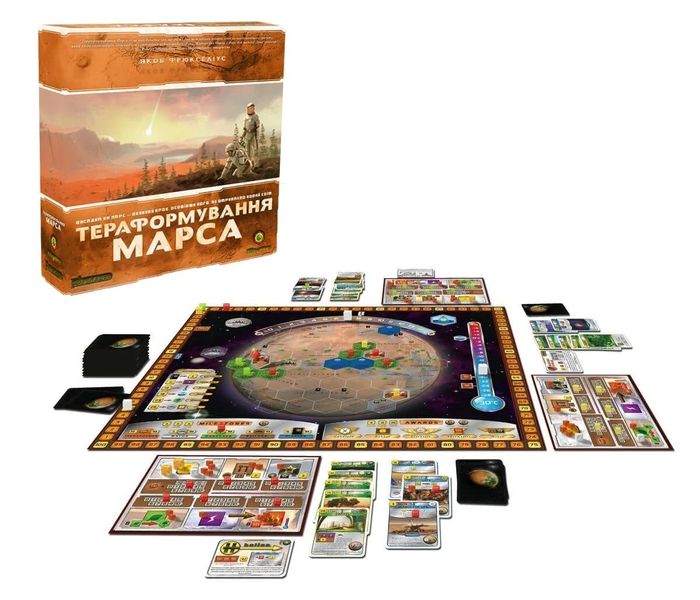 Настольная игра Покорение Марса (Terraforming Mars) (укр.) TFM-KG00U фото