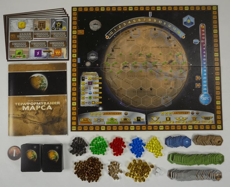 Настольная игра Покорение Марса (Terraforming Mars) (укр.) TFM-KG00U фото