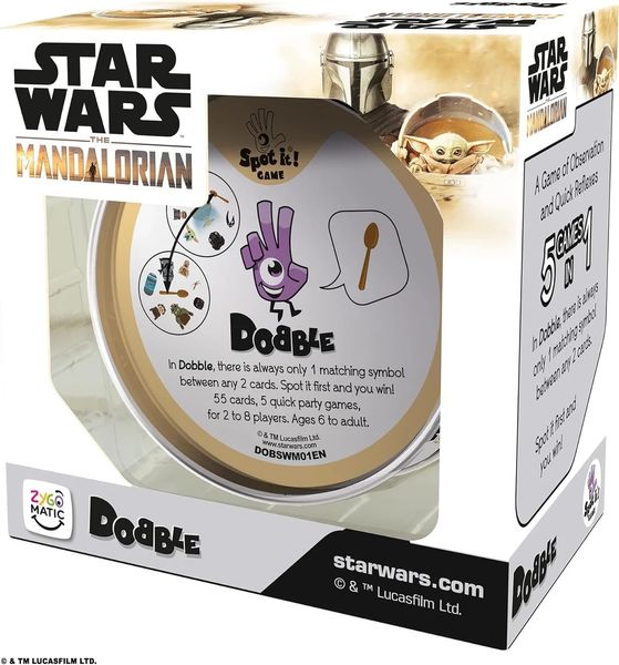 Доббль Мандалорець (Dobble Star Wars The Mandalorian) DSW-IG00U фото