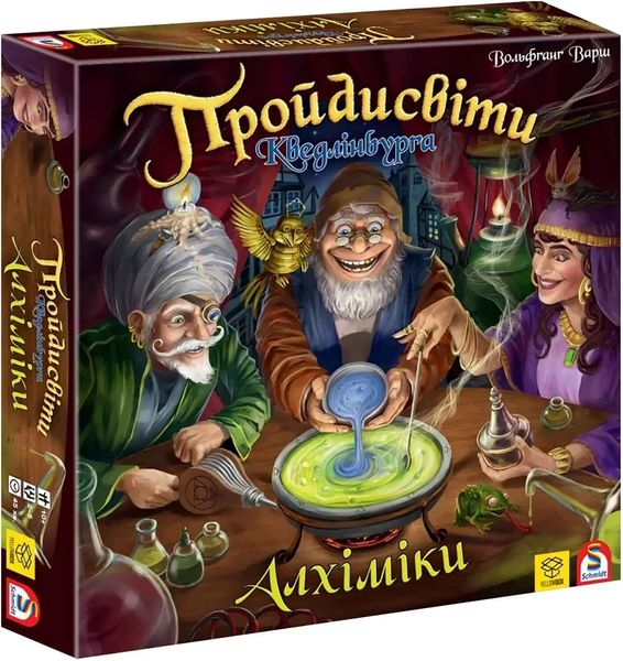 Настольная игра Шарлатаны из Кведлинбурга: Алхимики (The Alchemists) (укр.) QOQ-YB02U фото