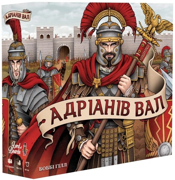 Настольная игра Адрианов Вал (Hadrian's Wall) (укр.) HWL-LB00U фото