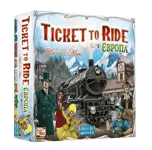 Билет на поезд: Европа (Ticket to ride: Europe) (укр.) TTR-LB00U фото