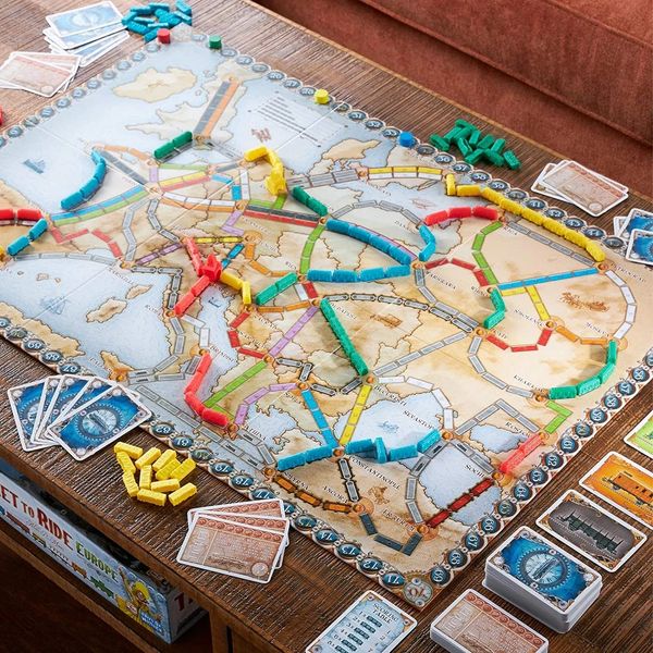 Билет на поезд: Европа (Ticket to ride: Europe) (укр.) TTR-LB00U фото