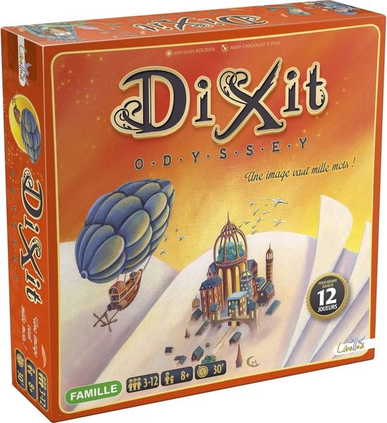 Диксит: Одиссея (Dixit: Odyssey) (франц.) + QR-код укр. правила DIX-LD00F фото