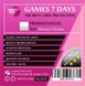 Протекторы для карт Games7Days (70 х 70 мм, Square Small, 50 шт.) (PREMIUM) PRT-7070P фото 1