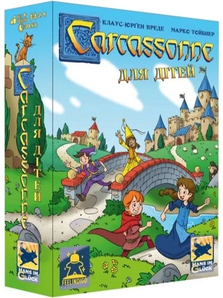 Настольная игра Каркассон для детей (My First Carcassonne) (укр.) CSN-FI01U фото